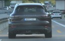 2019 Porsche Cayenne on German Autobahn