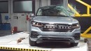 2019 Volkswagen Touareg Euro NCAP crash test
