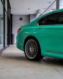 2020 Alpina B7 Shows Off Mint Green Paintwork Over Merino Leather Upholstery