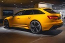 2020 Audi RS6 Looks Intense in Vegas Yellow