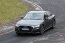 2020 Audi S8 Spied With Quad Exhaust at the Nurburgring