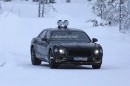 2020  Bentley Flying Spur Sports Huge LED Bar During Winter Testing