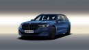 2020 BMW 7 Series Facelift Imagined as Wagon and Cabrio