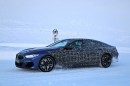 2020 BMW 8 Series Gran Coupe Spied Undergoing Winter Testing