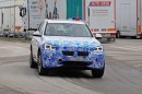 2020 BMW iX3 testing in Munich
