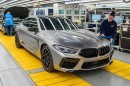 2020 BMW M8 Gran Coupe production