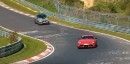 2020 BMW X5 M Competition Hunts Down Toyota Supra on Nurburgring