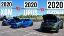 2020 BMW X6 M Takes on Jeep Trackhawk and Lamborghini Urus in V8 SUV Drag Race