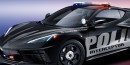2020 Chevrolet Corvette PPV police interceptor rendering