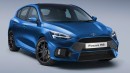 2020 Ford Focus RS rendering