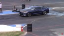 2020 Ford Mustang GT Vortech Superchargers V3 drag racing on DRACS