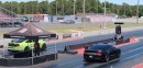 2020 Ford Mustang Shelby GT500 Drag Races Boosted Mustang GT