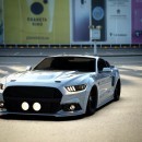 2020 Ford Mustang Shelby GT500 "Eleanor" rendering