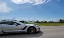 2020 Ford Mustang Shelby GT500 Races Corvette Z06