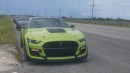 2020 Ford Mustang Shelby GT500 Races Dodge Challenger Hellcat Redeye