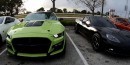 2020 Ford Mustang Shelby GT500 Races Modded Hellcat