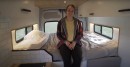 2020 Ford Transit Tiny Home Bedroom