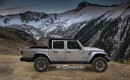 2020 Jeep Scrambler Rubicon rendered with soft top