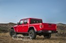 2020 Jeep Gladiator pickup truck (codenamed JT)