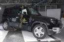 2020 Land Rover Defender EuroNCAP crash test