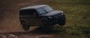 2020 Land Rover Defender shooting action scenes for No Time to Die (2020)