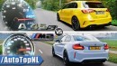 2020 Mercedes-AMG A45 vs. BMW M2 Competition Acceleration Comparison