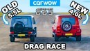 2020 Mercedes-AMG G63 vs. Old G63 Drag Race Has Expected Results