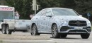 2020 Mercedes GLE Coupe Spied With AMG Line Kit While Towing