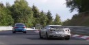 2020 Corvette Chases BMW M5 on Nurburgring