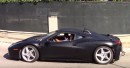 New Ferrari Hybrid Spied in Traffic