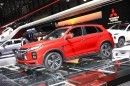 2020 Mitsubishi ASX Facelift Looks Modern Only from the Front in Geneva