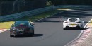 2020 Porsche 911 (992) Chases McLaren 600LT on Nurburgring