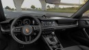 2020 Porsche 911 with seven-speed manual transmission