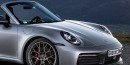 2020 Porsche 911 Carrera 4S Cabrio Rendering Looks Good Enough to Buy