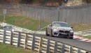 2020 Porsche 911 Chases BMW M8 Prototype on Nurburgring