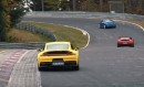 2020 Porsche 911 chases 911 GT2 RS MR