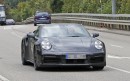 2020 Porsche 911 Turbo Cabriolet Spotted with Top Down