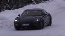 Porsche Mission E Spied