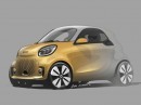 2020 smart EQ ForTwo rendering