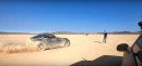 2020 Toyota Supra Drag Races Dodge Demon in the Desert