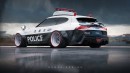 2020 Toyota Supra “Keisatsu Sha” police car by Sugar Chow