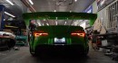 2020 Toyota Supra Rocks Rocket Bunny V1.5 Kit With Huge Wing, Epic Lamborghini Green Wrap