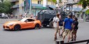 Orange 2020 Toyota Supra Spotted on Fast And Furious 9 Set