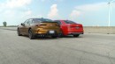 2021 Acura TLX Type S vs. Audi S4 Drag Race Ends in Unexpected Smash