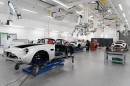 Aston Martin DB4 GT Zagato Continuation assembly