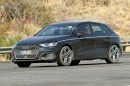 2020 Audi A3 Spied Uncamouflaged, Has Big Grille and Q8 Headlights