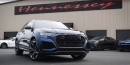 2021 Audi RS Q8 vs. 2021 Chevrolet Tahoe drag race