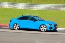 2021 Audi S3 Rocks Blue Paint and Quad Exhaust Ahead of Debut