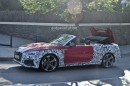 2021 Audi S5 Facelift Spied With Cabrio Top in Action, Shows Minimal Changes