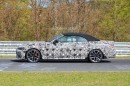 2021 BMW 4 Series Convertible Spied Track-Testing, Boasts Giant Kidney Grilles